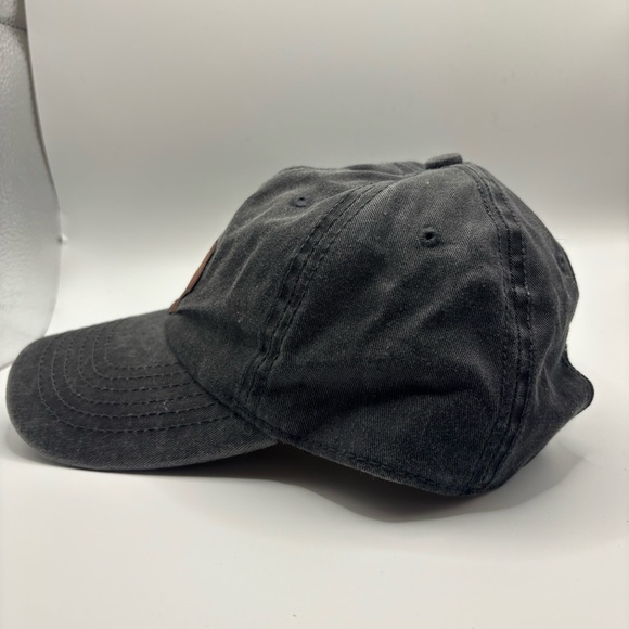 Cobra Distressed Gray Men's Cap with Brown Texas Patch - Picture 4 of 7